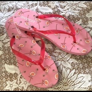 🔥50% OFF!🔥H&M’s New Women’s Flip Flops featuring Flamingos